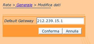 Capitolo 3. Primo Scenario: Small Office premere quindi il pulsante Conferma; 2.