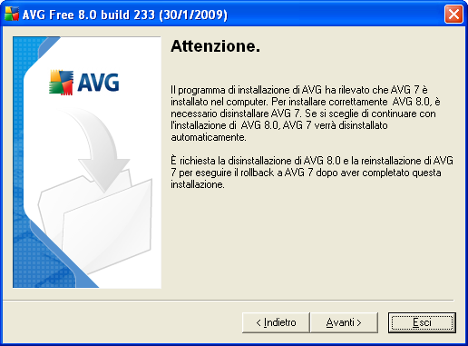 ...solo SE AVEVI GIA' UNA COPIA DI AVG.