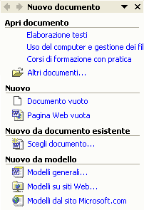 Il procedimento va ripetuto per ogni documento che si vuole aprire. Si clicca sull icona che rappresenta il documento (o il collegamento ad esso) che si vuole aprire. 1.