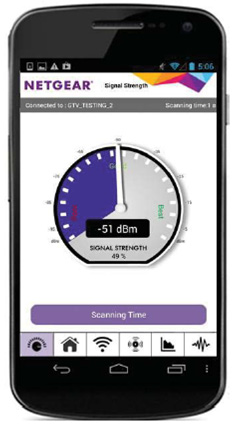 Ottimizzazione della funzione WiFi L'applicazione NETGEAR WiFi Analytics fornisce informazioni dettagliate che consentono di ottimizzare la rete domestica WiFi.