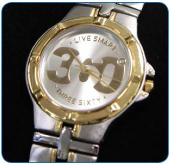 ! LIVESMART360 WATCH PROGRAM Chiudi la posizione di Bronze entro i tuoi primi 30 giorni di attività, e l orologio svizzero con il logo aziendale sarà tuo!