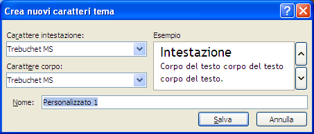 G. Pettarin ECDL Modulo 6: Strumenti di presentazione 37 Modificare i tipi di carattere del tema Il menu del pulsante Tipi di carattere visualizza il tipo di carattere utilizzati nel tema.