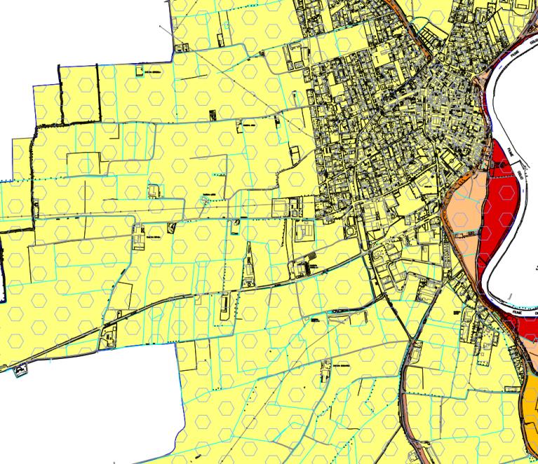 Figura 7 Estratto Carta della pericolosità sismica studio geologico comunale Il sito ricade in