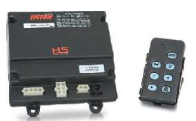 CENTRALINA SAR 4 Centralina elettronica a 4 funzioni più opzione suono da clacson del veicolo provvista di sirena integrata, telecomando e scatola di connessione.