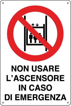 fuga corretta Da posizionarsi all inizio e all interno di ogni scala ad indicare la via di fuga corretta Da posizionarsi di fronte la porta di ogni locale ad indicare la via di fuga corretta 6 Da