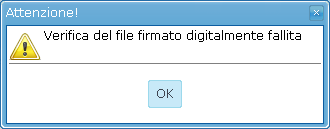 Il file PDF si comporta come segue: - se è stata richiesta e attivata da parte del buyer la procedura del documento PDF con firma digitale, appena caricato il file, il sistema