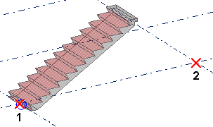 Situazione Scala con profilo gradino quadrato spigoli del gradino arrotondati colmi su entrambi i lati profili antiscivolo e parapiede Ordine di selezione Le scelte disponibili dipendono dall'opzione