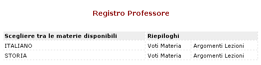 Cliccando su inserimento valutazione collettiva si può altresì immettere una valutazione riferita a tutti gli alunni della classe in maniera rapida (ad es. per il compito in classe) N.B.