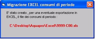 3.3 Visura consumi di periodo Questa funzione consente di visualizzare i consumi effettuati tra due estremi di data da tutte le utenze.