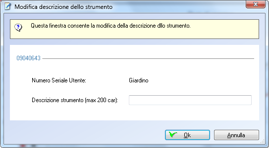 Per inserire uno strumento in un gruppo trascinarlo dalla lista di destra nel gruppo di destinazione; per rimuovere uno strumento da un gruppo trascinarlo dal gruppo a sinistra nella lista di destra;