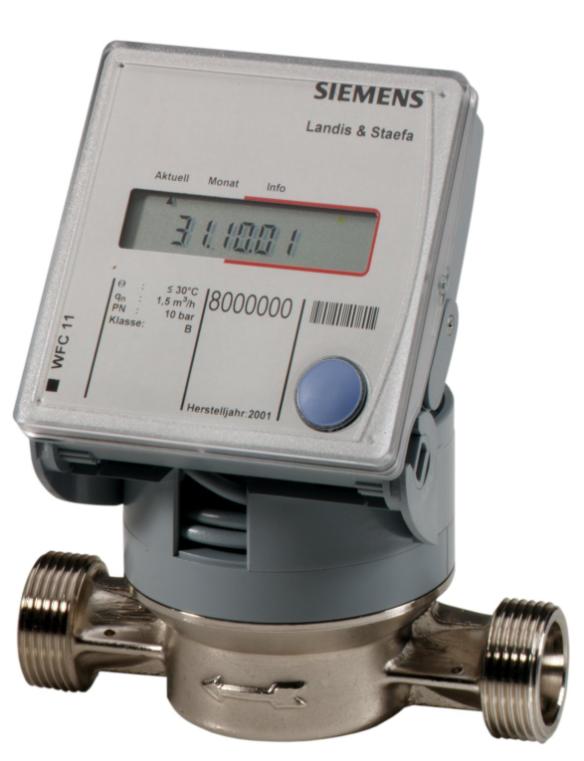SIEMECA AMR (Automatic Meter Reading) Contalitri radio Contatore meccanico per il rilievo dei consumi di acqua calda e fredda sanitaria.