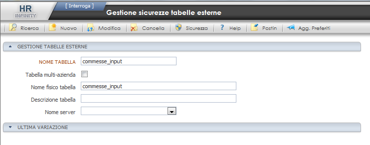 Nuovo Import da File o Tabella (menu Altri Moduli) Il nuovo import permette di importare i dati da tabella oppure da file.