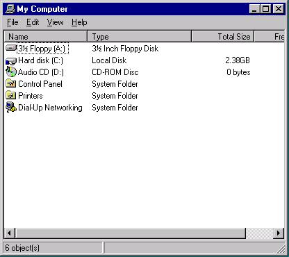 File system In Windows tutte le risorse della macchina, non solamente la memoria di massa, sono viste attraverso il file system.