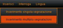 2.2.2 Inserimento Multiplo L inserimento multiplo è disponibile solo per i profili di tipo Advanced.