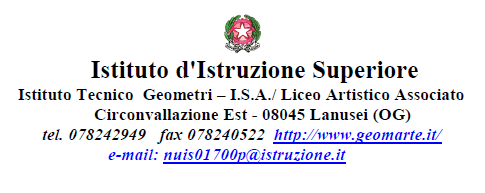 ISTITUTO TECNICO PER GEOMETRI L A N U S E I PROGETTO SIRIO PROGRAMMI PER L IDONEITA ALLA