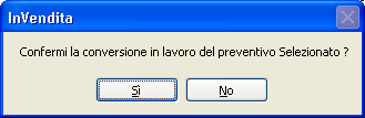 In evidenza Richiamando un preventivo precedentemente memorizzato, InVendita fornisce un ulteriore strumento : la possibilità di generare automaticamente un contratto partendo dal preventivo inserito.