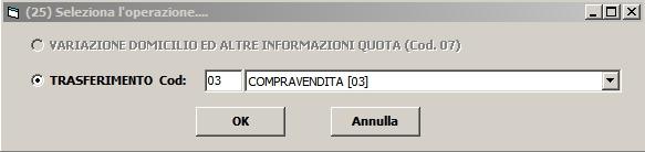 Dopo aver inserito tutti i dati richiesti si otterrà la visualizzazione che segue: Può essere utile verificare la quadratura, rispetto al totale quote, tramite