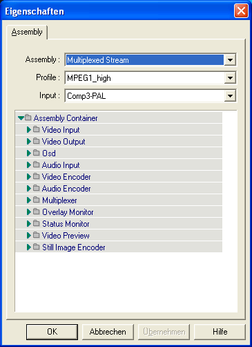 Verifica della scheda VITEC 6 Verifica della scheda VITEC Avviare il programma LiveWire SampleApplication (applicazione di prova di VITEC in C:\Program Files\WinCan v8\utils\drivers\vitec) per