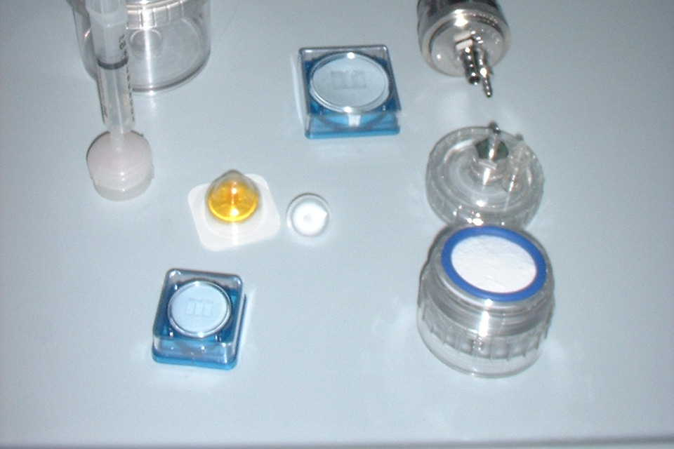 La filtrazione Supporto di filtrazione riutilizzabile in policarbonato Filtri da siringa Membrane in