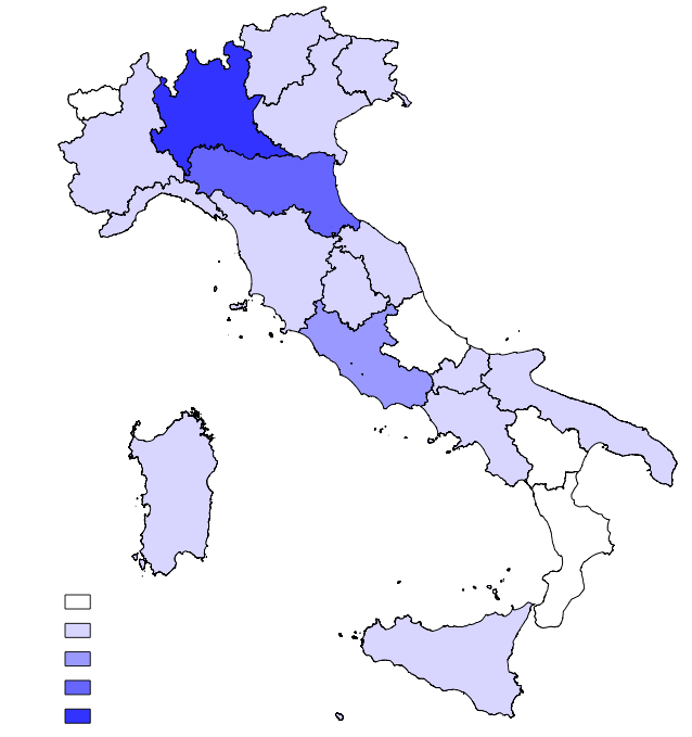 Principali attività gruppo EE-RSE N attività Ministero dello Sviluppo Economico INPS Sestri Ponente GSE INPS Genova Regione Lombardia Roma Capitale Regione Emilia Romagna Agenzia del Demanio Comune