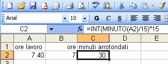 Funzioni richiamate da funzioni Utilizzando più funzioni, o comunque formule complesse, occorre ricordare l algebra delle medie: Partire dalle parentesi più interne, precedenza alle moltiplicazioni e