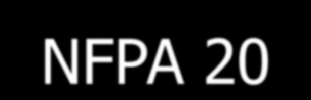 NFPA 20 P Selezione di una pompa NFPA 20 FM /UL