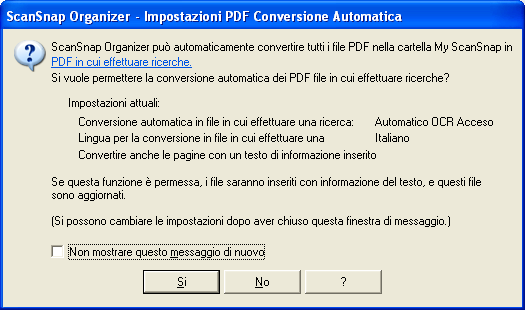 3.1.2. Scansionare 1. Caricare il documento sullo scanner. 2. Premere il tasto [SCAN]. La scansione comincia. Quando si scansiona con la Modalità Quick Menu, appare il Quick Menu.