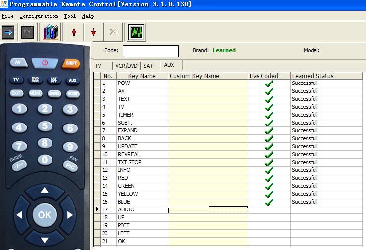 risultato dell apprendimento può essere salvato su hard disk.