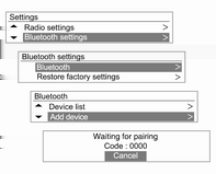 146 Sistema Infotainment Telefono Bluetooth Pulsanti principali/quadrante I seguenti pulsanti e comandi principali sono utilizzati per la riproduzione di file musicali o l'uso delle funzioni di