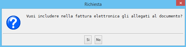 9. GESTIONE ALLEGATI ALLE FATTURE XML (sezione <2.5>) [Versione 9.4.0] La funzionalità è attiva solo se è presente il modulo aggiuntivo Documentale.