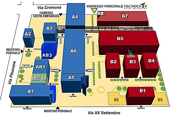 L AREA TECNOCITY: ALCUNE INFORMAZIONI Le caratteristiche dell area