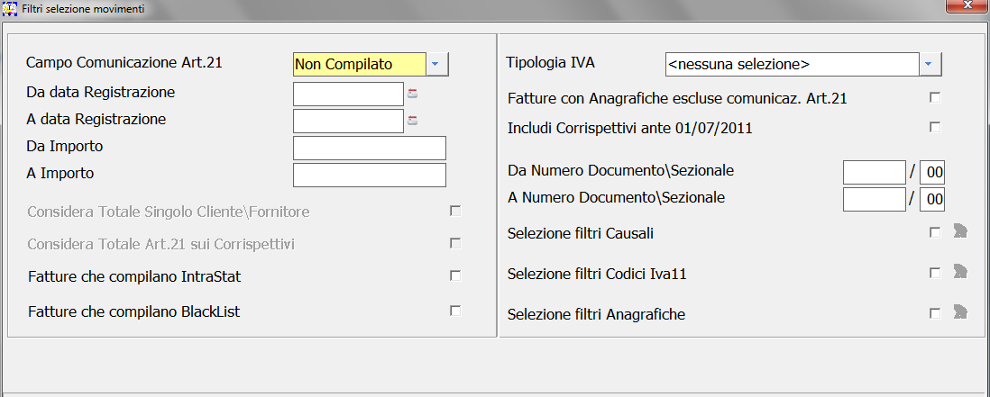 MCOMPOL06 Importa da file telematico I M P O R T A N T E Nella presente versione la funzione di importazione da file telematico non è disponibile così come non è disponibile la generazione del file