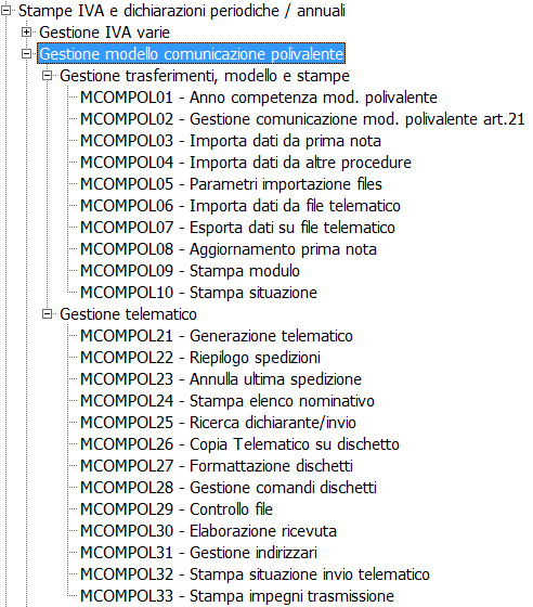 Aspetti operativi Sulla base di quanto sopra detto nella procedura sono stati modificati/integrati i codici previsti per la compilazione del campo Art.