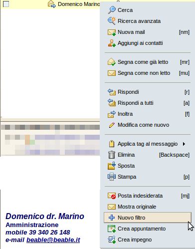 1 Se non è già selezionata, verificate che sia presente l'icona superiore destro della finestra Aggiungi filtro) per attivare il filtro 12.