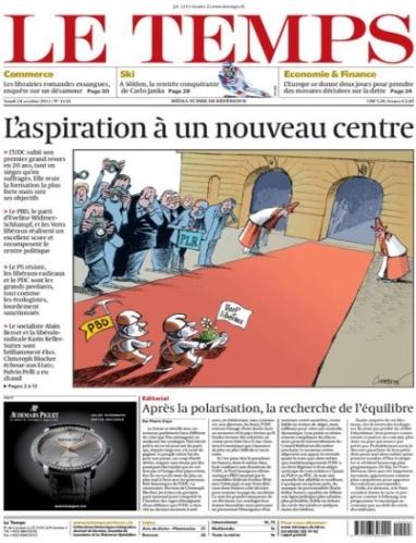 dei principali quotidiani di riferimento per gli opinion leader della Svizzera Francese.