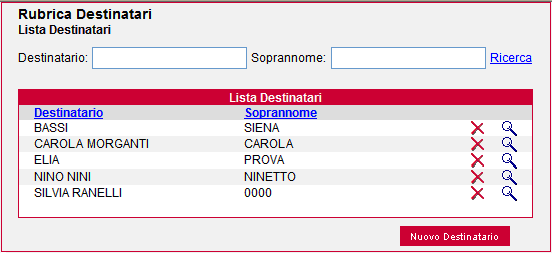 - Esiti Bnifici Italia Da Esiti Bnifici Italia si pssn visualizzare i bnifici effettuati dalla sezine Servizi n line negli ultimi 40 girni ed il relativ esit.