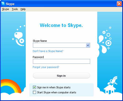 Skype per Windows su dispositivi personali e sui PC del progetto @ll-in Per utilizzare il programma Skype occorre fare riferimento alla nota introduttiva