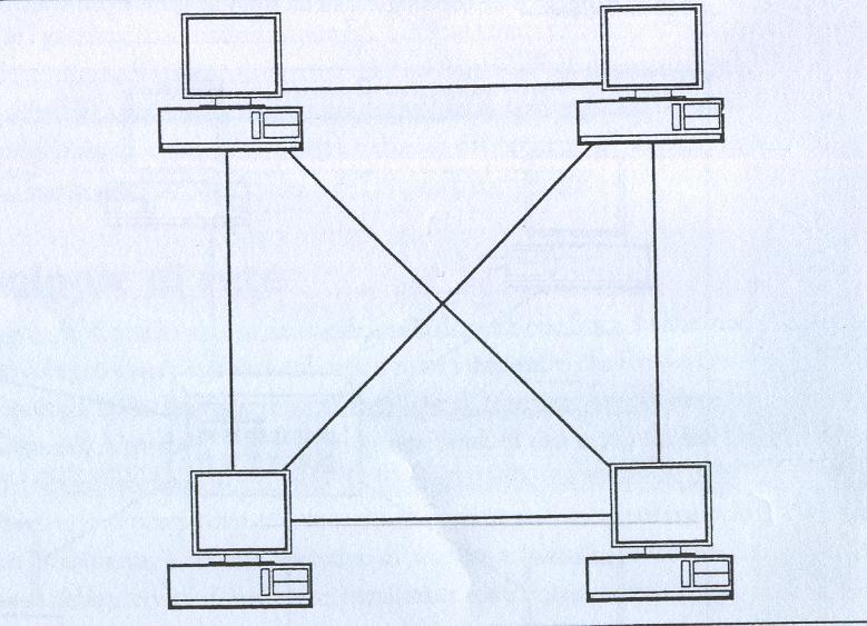 rete perché ogni computer dispone di diversi percorsi possibili SVANTAGGI