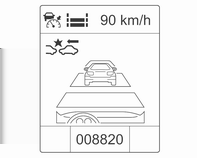 166 Guida e funzionamento Premere il pulsante C per inserire il cruise control adattivo. La spia m si accende in bianco.