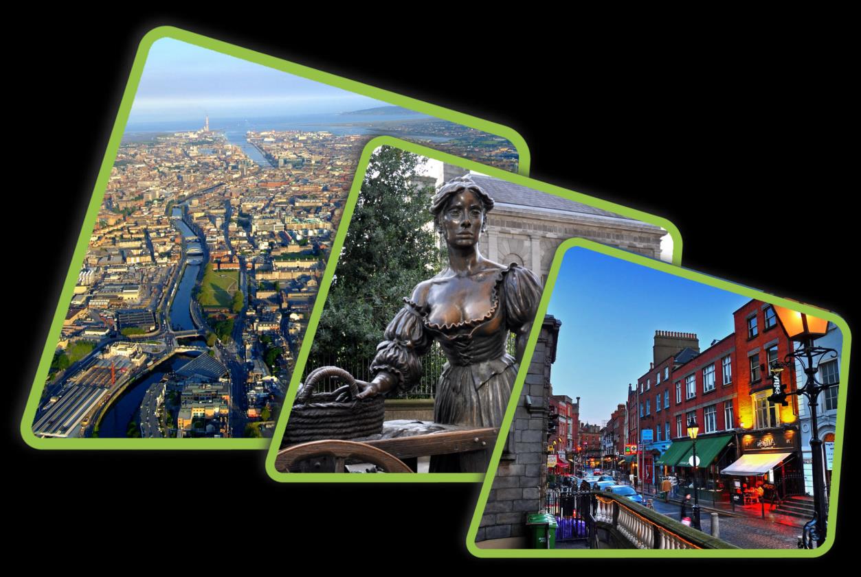 Dublino Benvenuti a Dublino, la vivace Capitale d Irlanda! Dublino è una delle città più antiche d Europa, piena di monumenti ed edifici storici da visitare.