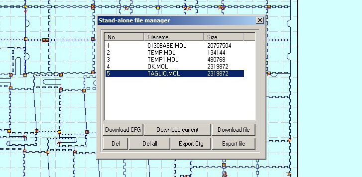 SESTO PASSO: IMPOSTARE I PARAMETRI DI TAGLIO Una volta abbinati i profili al proprio layer, non resta che impostare i parametri di taglio (fig.9/10/11) ai layer stessi.