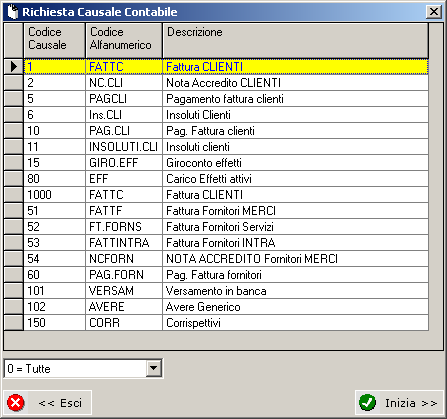 Inserimento registrazioni: DADO SOFTware di TISI rag.