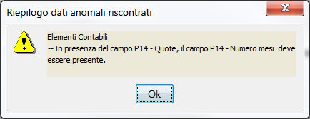 Messaggi di domanda Viene visualizzata una finestra caratterizzata sulla sinistra dal simbolo di informazione, sulla destra dal messaggio ed in basso dai pulsanti SI, NO.