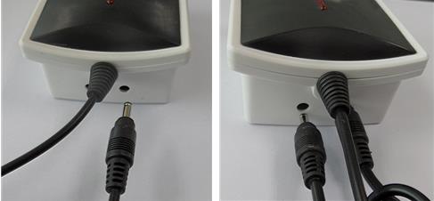 Nota: ci sono due tipi di sensori a morsetto, quello con diametro massimo 10mm (mostrato nella foto sopra) e quello con diametro massimo 25mm (mostrato nella foto sotto).