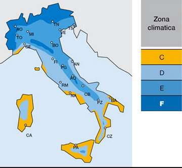 C I T TA D I I S E R N I A DATI CLIMATICI ZONA