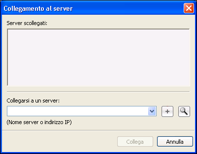 FUNZIONAMENTO DEL SERVER 41 Collegamento al server Fiery Central È possibile avere più collegamenti simultanei a Command WorkStation per monitorare diverse code di stampa.