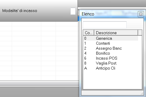 LA MODALITA DI INCASSO DI DIREZIONE Nelle directory RSA Web, durante l incasso di un titolo RSA, dopo la consueta data di pagamento del cliente viene richiesto il nuovo campo Modalità di Incasso di