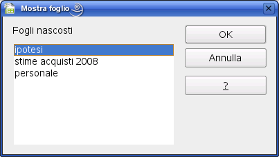 AM4 Foglio elettronico livello avanzato 13 Per nascondere più righe o colonne: Selezionare le righe o le colonne da nascondere Menu Formato > Riga > Nascondi (menu Formato > Colonna > Nascondi)