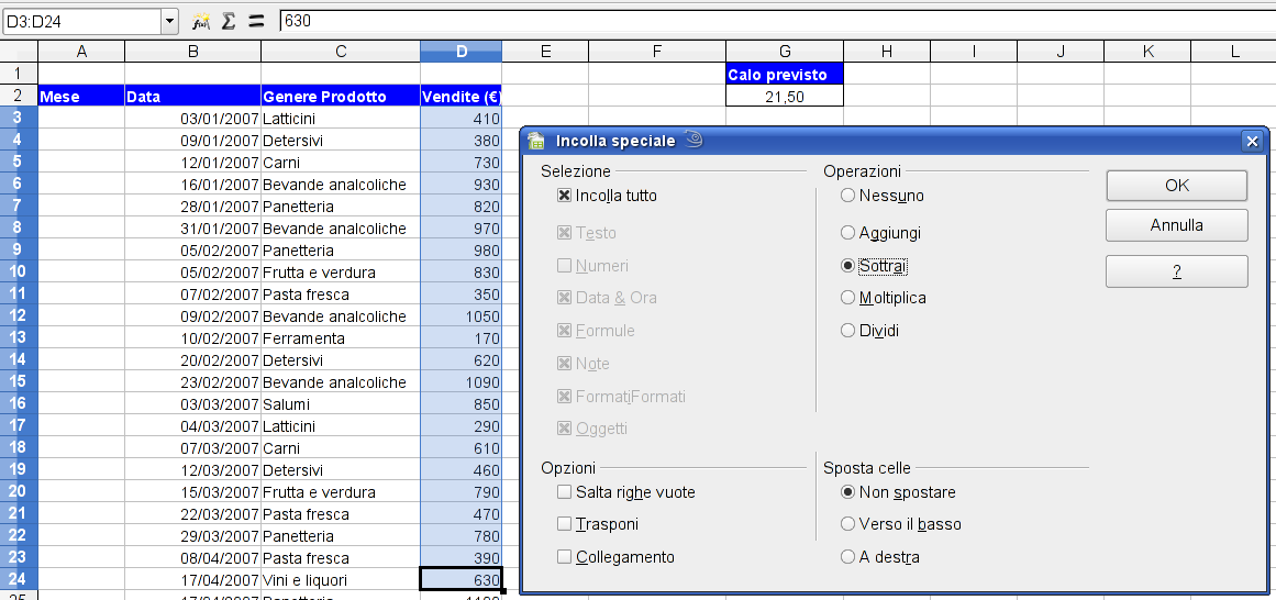 AM4 Foglio elettronico livello avanzato 63