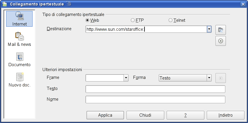 68 AM4 Foglio elettronico livello avanzato AM4.6.4 Collegare, Incorporare e Importare AM4.6.4.1 Inserire, modificare, rimuovere un collegamento ipertestuale.